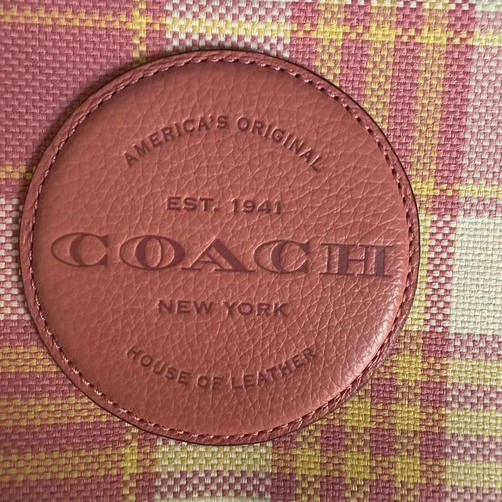 Coach plaid dempsey